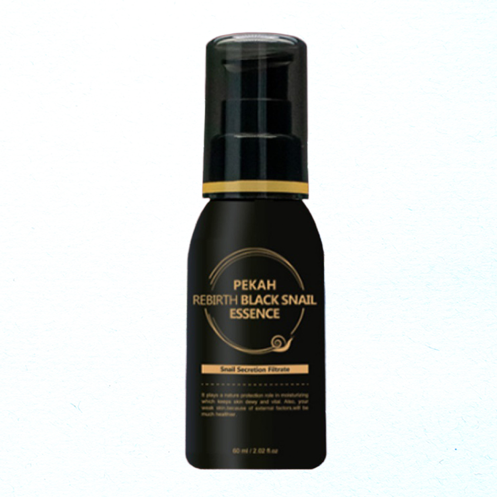 Serum Dưỡng Ẩm Chống Lão Hóa PEKAH Rebirth Black Snail Essence Giảm Nếp Nhăn Ốc Sên 60ml